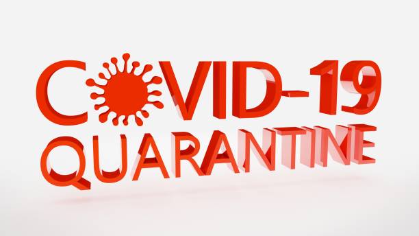 istock COVID-19 quarantine 3d illustration for creating posters, banners or news articles about coronavirus. Coronavirus protection. Prevention the spread of COVID-19. 1418148868