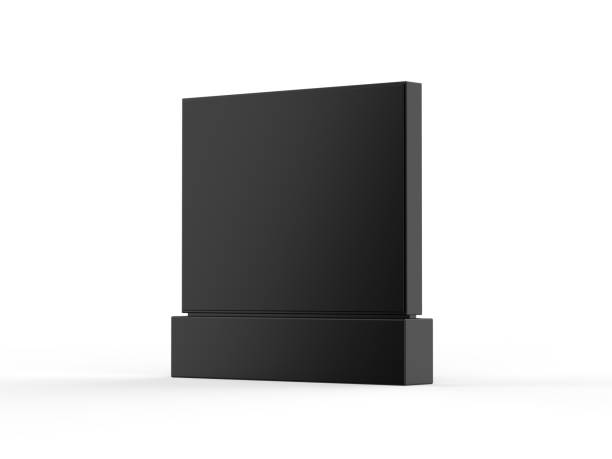 istock WiFi network Multi touch floor standing LCD, display digital signage, display touch monitor mockup. 3d render illustration. 1418159550