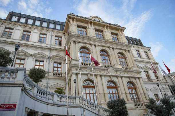 Beyoglu municipality building in Istanbul City, Turkiye