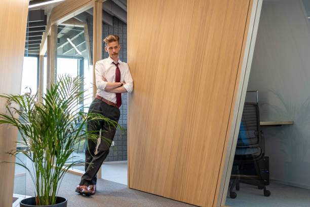 istock Business colleagues during a conversation in offices. 1418177033
