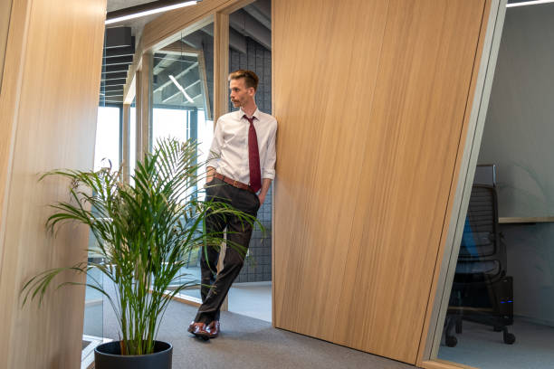istock Business colleagues during a conversation in offices. 1418177044