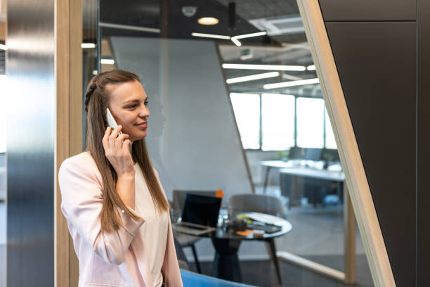 istock Business colleagues during a conversation in offices. 1418177222