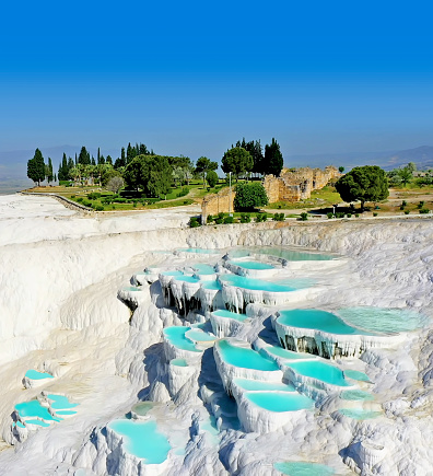 Pamukkale; Hierapolis; Denizli; Holiday; Turkey; Turkey Holiday; Mediterranean Region;