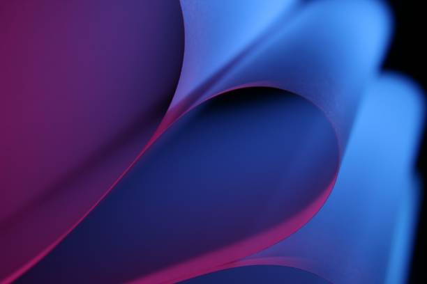 istock Vector illustration of blue and purple gradient background 1418194878