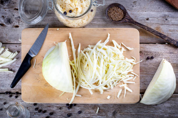 istock Preparing homemade sauerkraut 1418202862