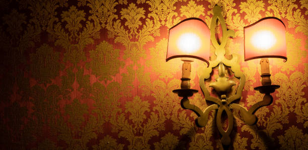 istock Vintage venetian background. Retro pattern old decorative wallpaper. 1418206378