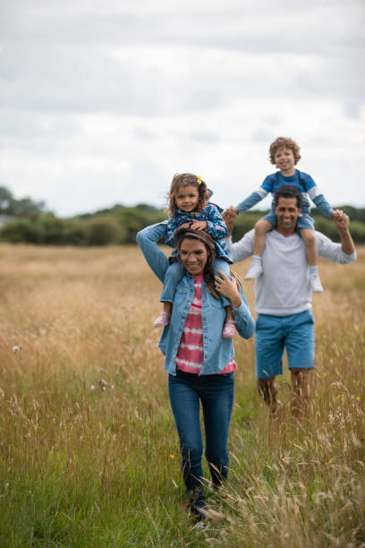 istock Family Day Out Down The Beach 1418211624