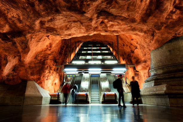istock Subway Station in Stockholm. 1418218952