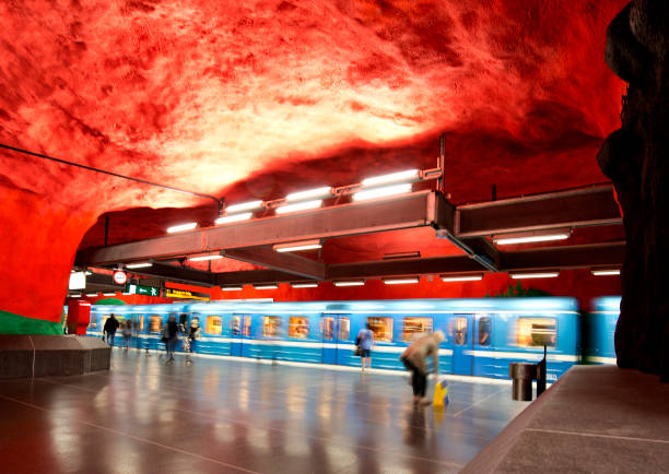 istock Subway Station in Stockholm. 1418222766