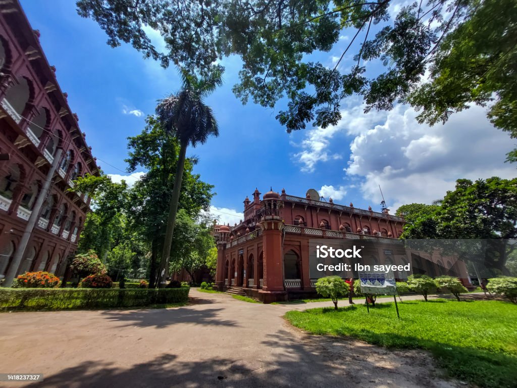 beauty of curzon hall of university of dhaka in bangladesh Cityscape Stock Photo