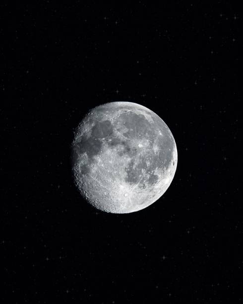 istock Full moon against a starry sky at night - perfect for wallpapers 1418237449