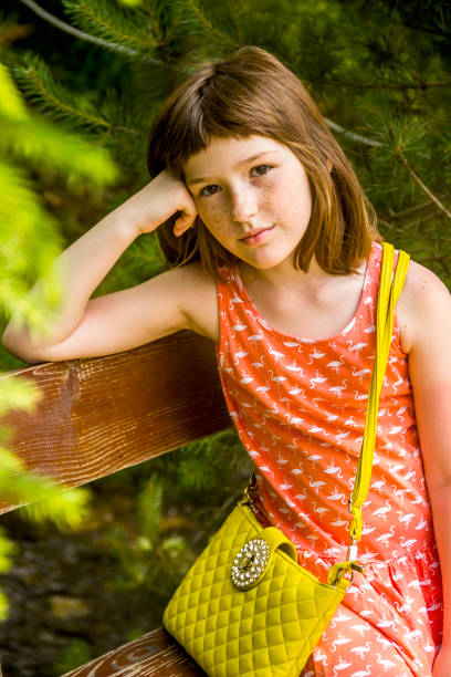 istock a happy girl in nature 1418253731