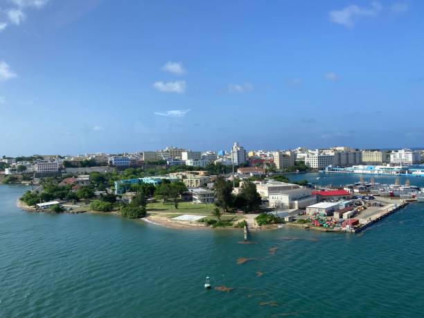 istock Porto Rico - San Juan Old town from the sea 1418259607