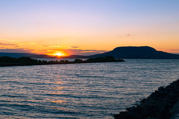istock Sunset over Lake Balaton 1418272180