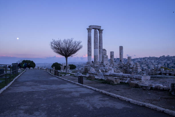 The Amman Citadel is a historical site at the center of downtown Amman, the capital of Jordan. The L-shaped hill is one of the seven hills (jabals) that originally made up Amman.
