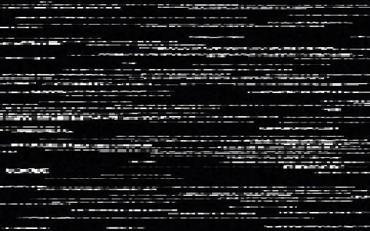 Glitch background. Abstract noise texture. White horizontal distortions. No signal effect. Television video error. Random geometric shapes. Vector illustration.