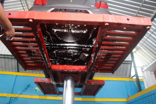 istock The washing process on a self service car wash 1418279219