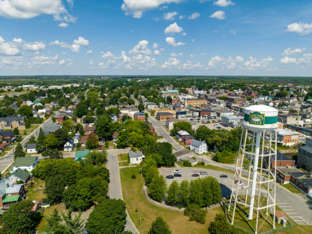 istock Smiths Falls Tall Water Tower，Town in Ontario Canada 1418302764