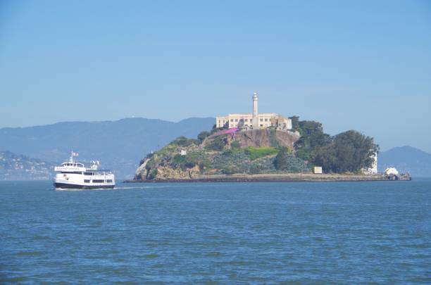 isola di alcatraz/san francisco - alcatraz island tourism san francisco bay area san francisco county foto e immagini stock