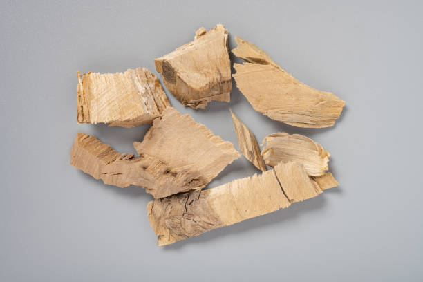 istock top view herb MaoDongQing or Ilex pubescens Hook or Pubescent Holly Root 1418313516