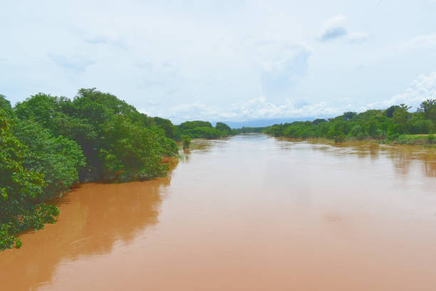 istock Baan Wang Hong, Phrae, Thailand, Yom River 1418318078