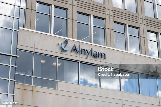 Alnylam Pharmaceuticals Inc Stock Photo - Download Image Now - Cambridge - Massachusetts, Biotechnology, Banner - Sign