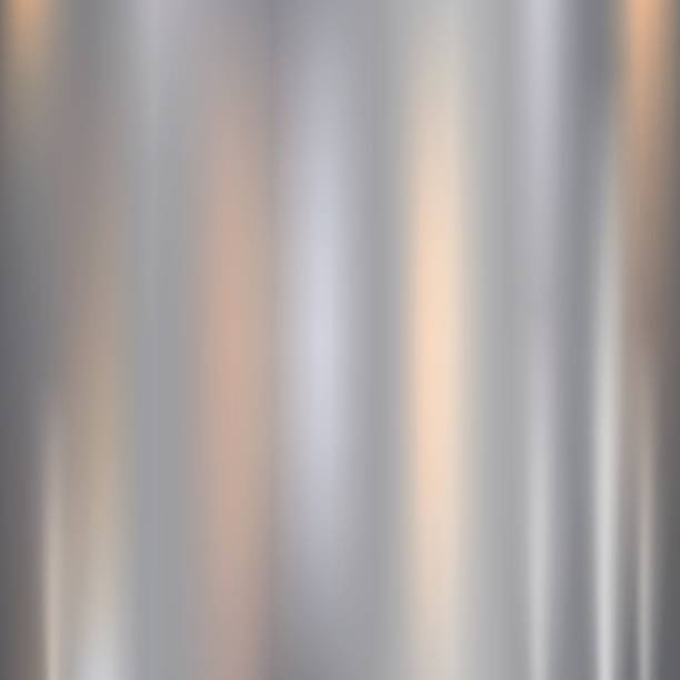 istock Abstract metal texture polished metal, brushed steel plate texture background. Vector golden elegant, shiny and metallic 1418327683