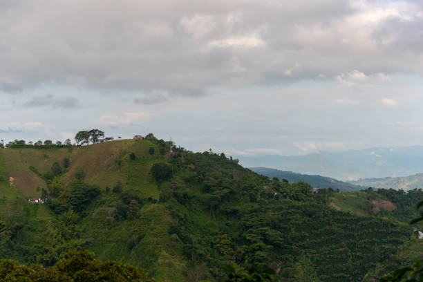 istock Rural mountain area a Colombian landscape. 1418330620