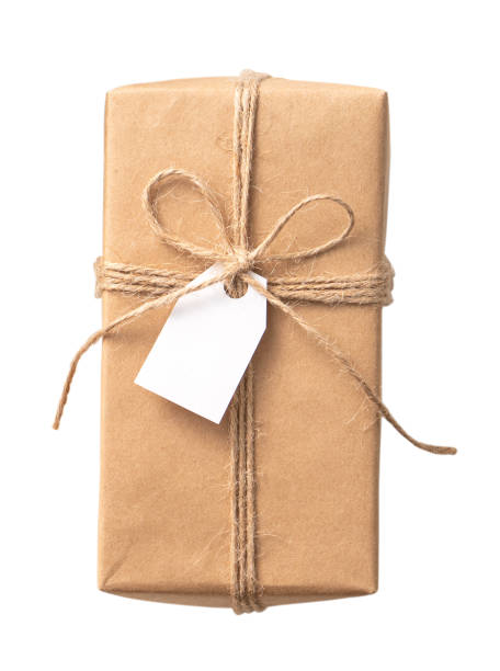 istock Beautiful gift box with ribbon bow isolated on white background. 1418358994