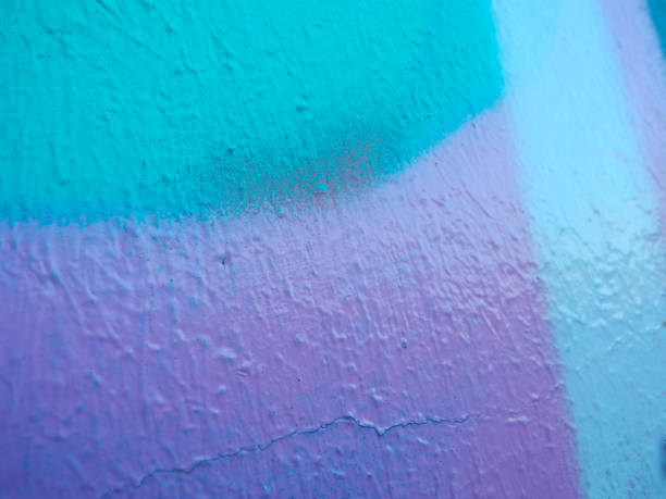 Closeup of colorful urban texture. Modern pattern for wallpaper design. Creative urban city background. Abstract open composition.