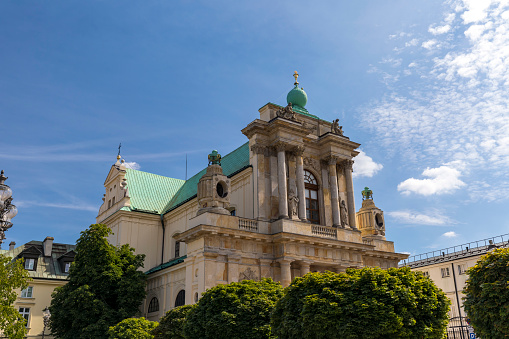 Jasna Gora monastery in Czestochowa city. Jasna Gora is the most famous shrine to the Virgin Mary. Czestochowa city is local tourist attraction in Poland