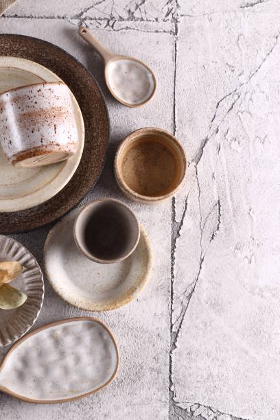 istock organic ceramic dishes, plates, cups 1418363878