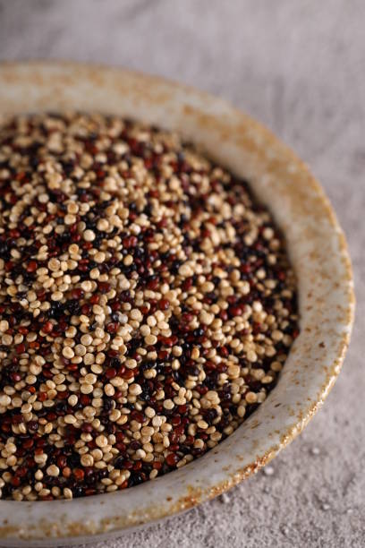 istock organic food quinoa in a ceramic bowl 1418365468