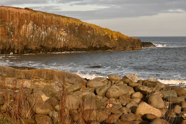 istock Cullernose Point in Northumberland England on winter afternoon 1418367018