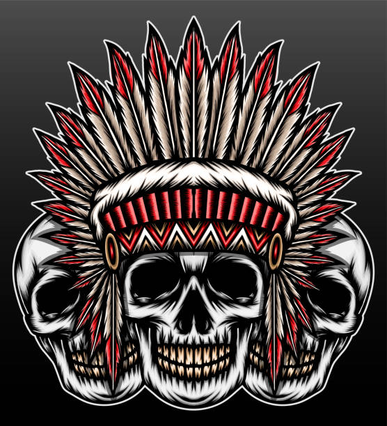 Cartoon Of Indian Headdress Tattoo Designs Illustrations, Royalty-Free Vector Graphics & Clip Art - iStock Cartoon Of Indian Headdress Tattoo Designs Illustrations, Royalty-Free Vector Graphics & Clip Art - iStock