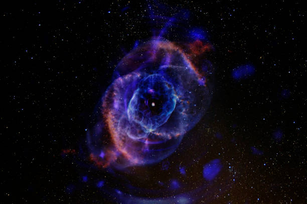 istock Rose-shape nebula in space. Elements of this image furnished by NASA. 1418390748