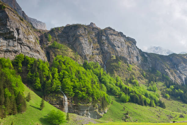 Appenzell Alps during summer, Switzerland Appenzell Alps during summer, Switzerland appenzell ausserrhoden stock pictures, royalty-free photos & images