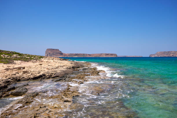 istock Waves in the sea in Greek islands 1418400019