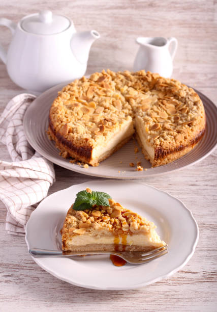 istock Cake with cream cheese filling 1418412141