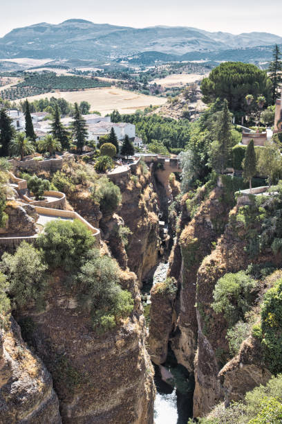 istock houses built on the cliff in Andalusia 1418472900