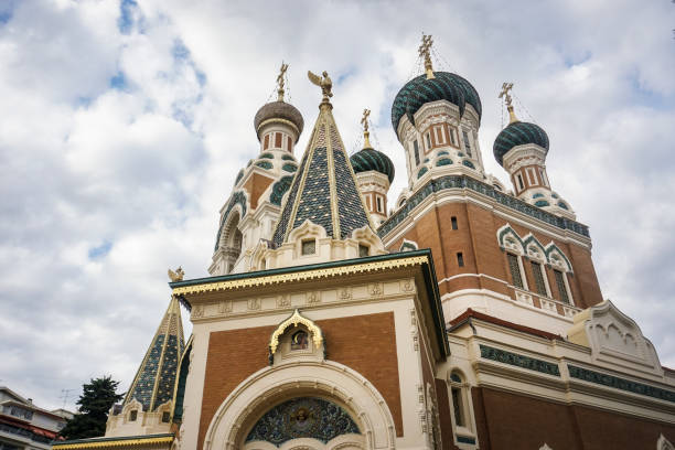 istock Russian Orthodox Cathedral in Nice 1418474746