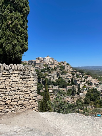 A spectacular perched village in the Provence region of France.