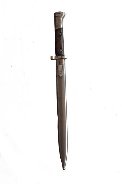 istock bayonet for rifle on a white background 1418485685