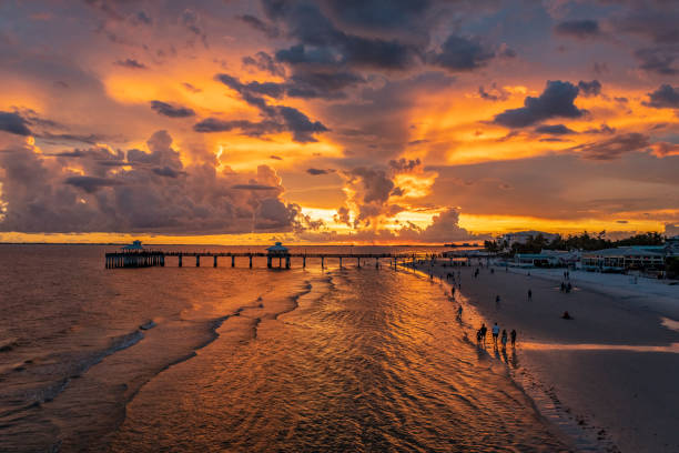 istock Ft Myers Beach Sunset,Florida 1418490461