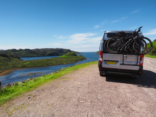 istock Camper van on Scotland's NC500 route 1418510093