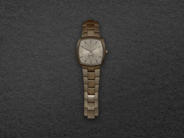 Gold luxury Swiss made automatic mechanical watch