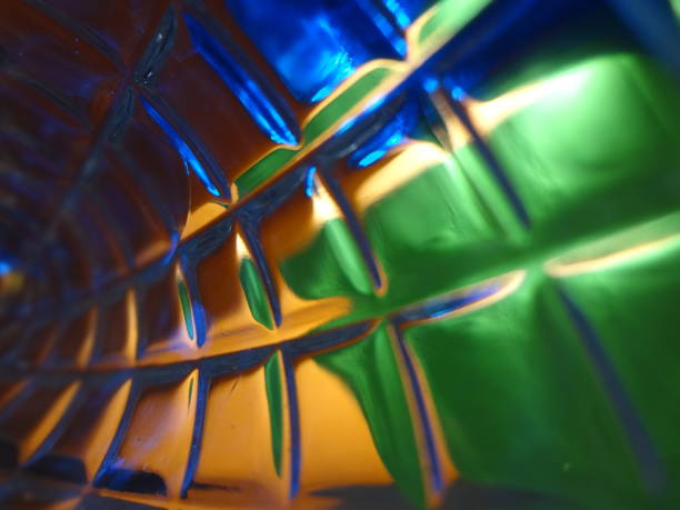 istock Multicolored Blue Green Orange  Abstract   Cubes  Shape Defocused Textured Blurred Glowing Template Motion  Background 1418518974