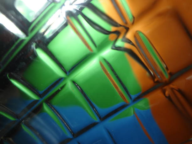 istock Multicolored Blue Green Orange  Abstract   Cubes  Shape Defocused Textured Blurred Glowing Template Motion  Background 1418522161
