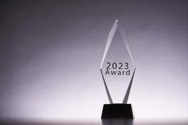 istock crystal trophy 2023 award against gray background 1418530293