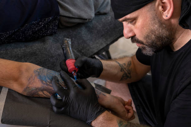 istock tattoo by professional tattooist 1418537291